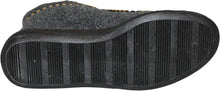 Laden Sie das Bild in den Galerie-Viewer, Intermax Damen Hausschuh mit Reißverschluß, warm gefüttert mit Schurwolle anthrazit